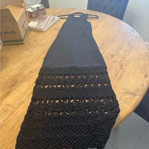Torn by Ronny Kobo Black Sleeveless Top